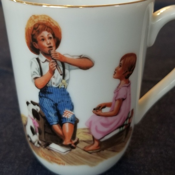 1982 Norman Rockwell Collector Cup - Music Master - Picture 3 of 7